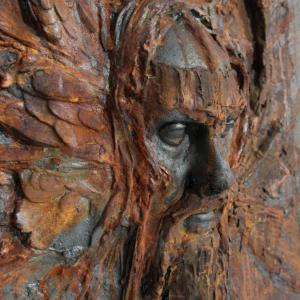 le patriarche d'Orion : technique mixte 65cmx80cm